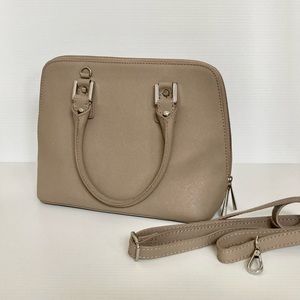 Danier leather satchel/crossbody bag